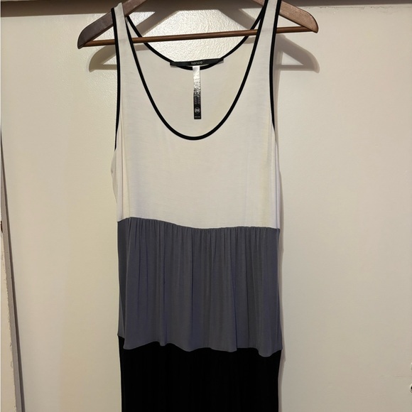 Kensie Color block 3-Tiered Dress, Medium - Picture 1 of 3